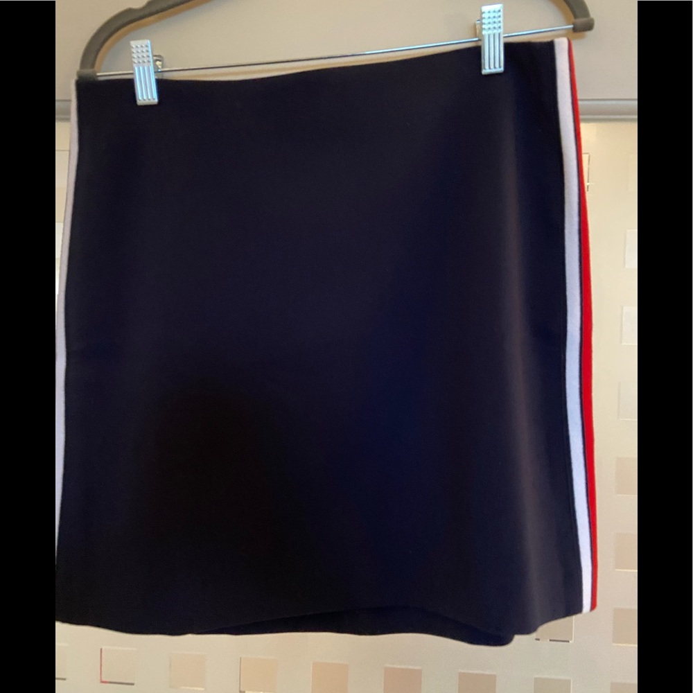 Banana Republic side stripe skirt